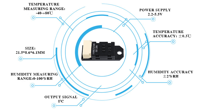 Humidity Sensor Elment Temperature Sensor