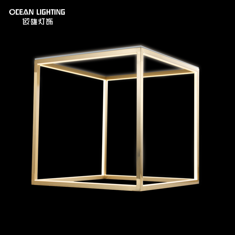 modern aluminum table lamp