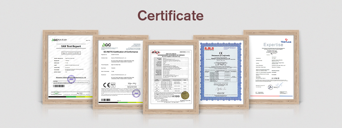 TESUNHO TH180 compact wireless walkie talkie small