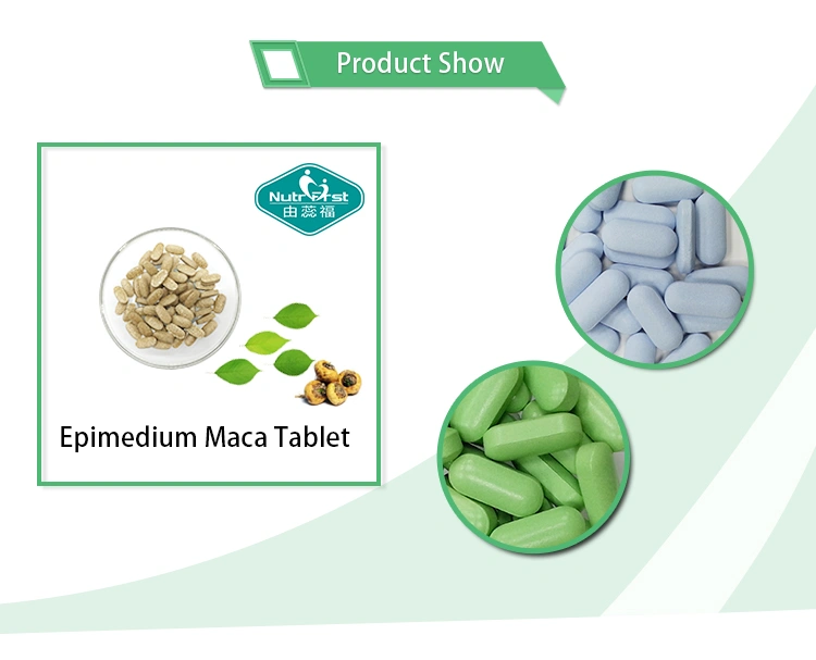 Nutrifirst Bespoke Formula Energy Supplement Men OEM Black Maca Epimedium Ginseng Tablets Pills for Man Health