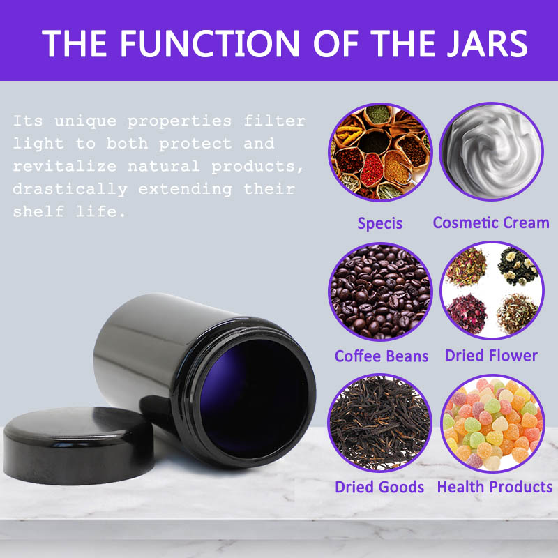 smell proof glass jar