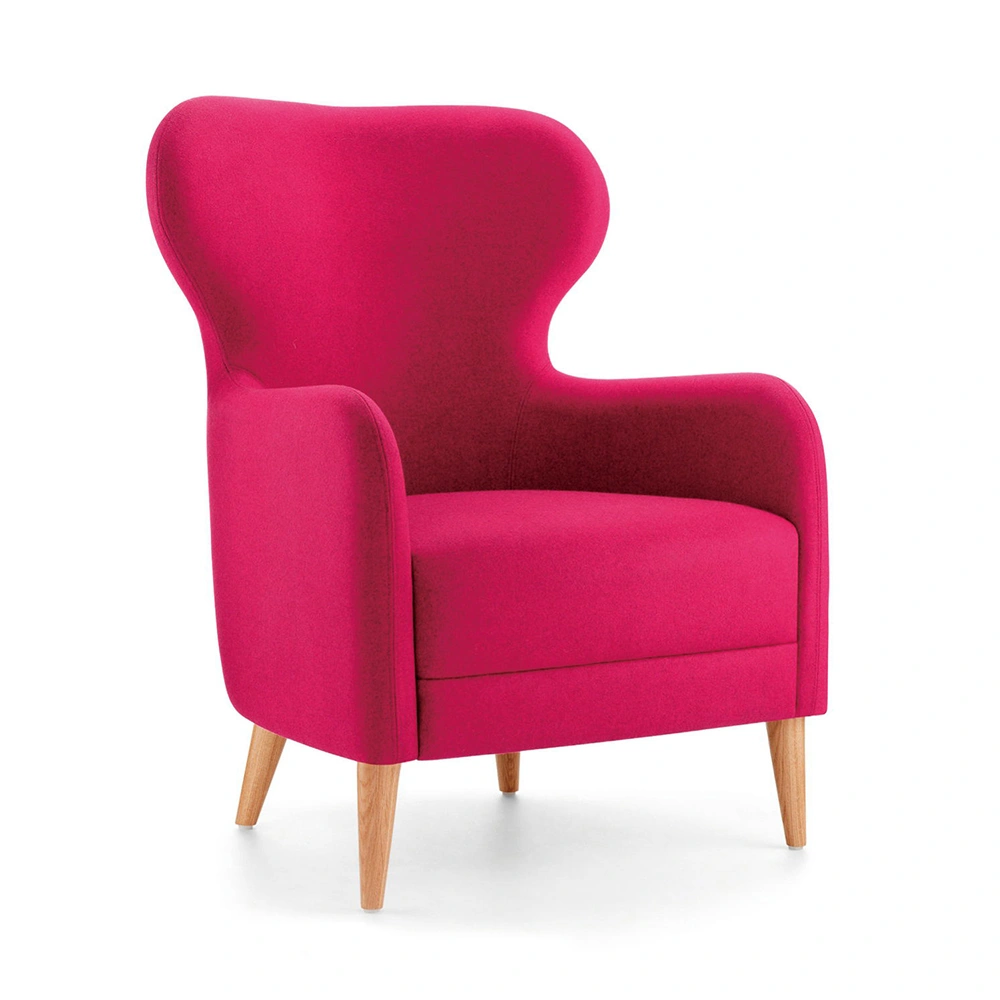 New design modern velvet fabric sofa chair for living room indoor dining furniture leisure chair