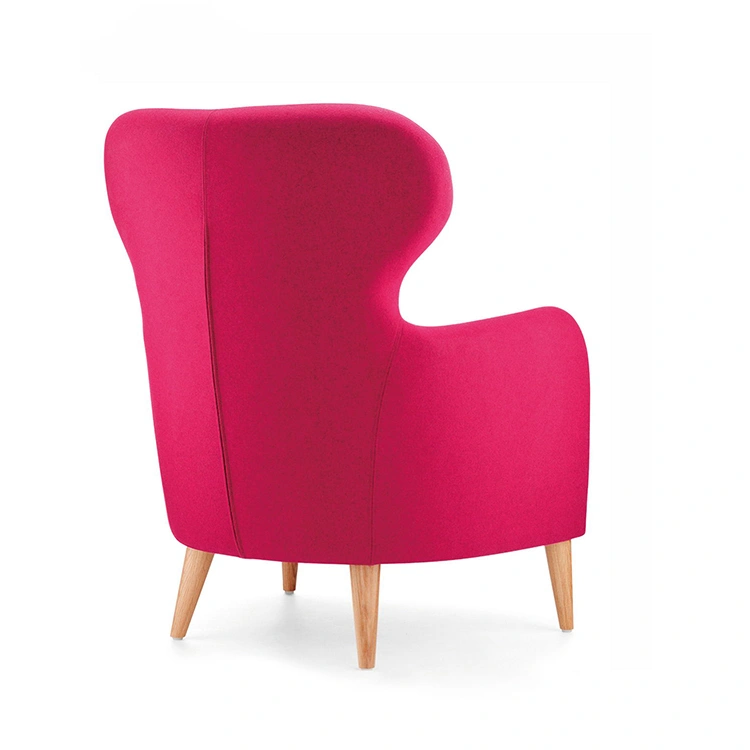 New design modern velvet fabric sofa chair for living room indoor dining furniture leisure chair