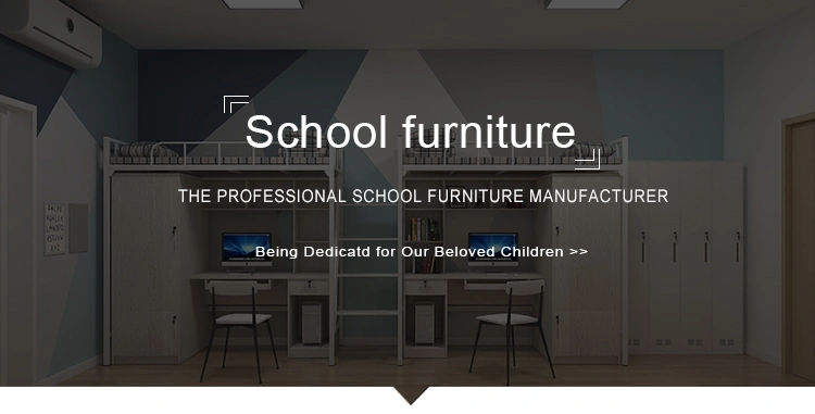 School furniture metal school double bed, dormitory bed, steel bunk bed