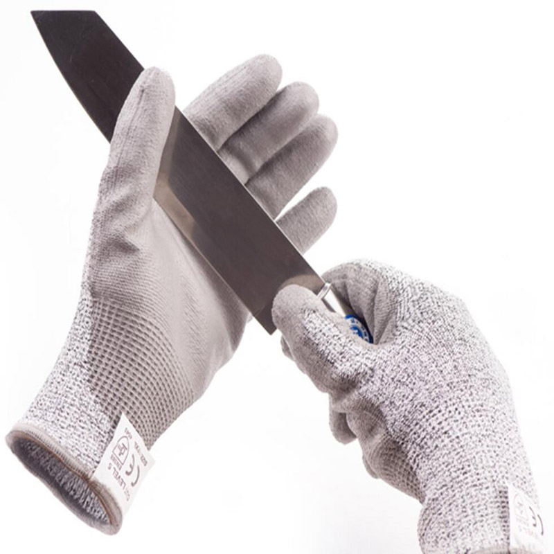 White Grey Black Nylon PU Gloves Palm Fit PU Coated Gloves Polyurethane Safety Work Gloves
