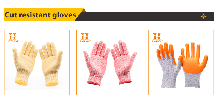Sandy Nitrile Coated Oilfield Cut Resistant Anti Vireration Shock TPR Impact Glove Mechanic Glove