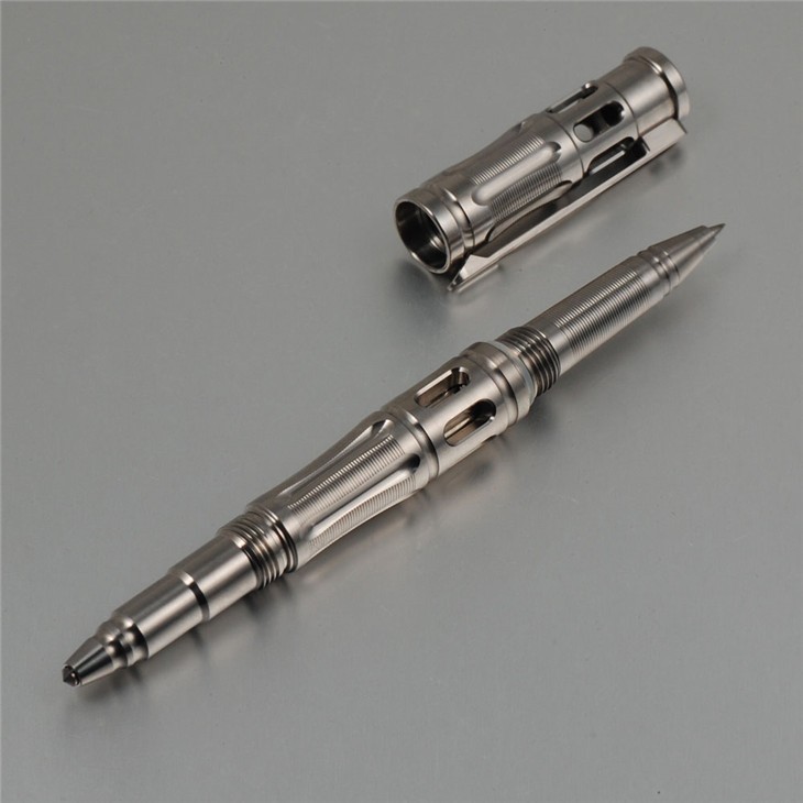 Tactical pen self defense tool for emergency military titanium pen duble use