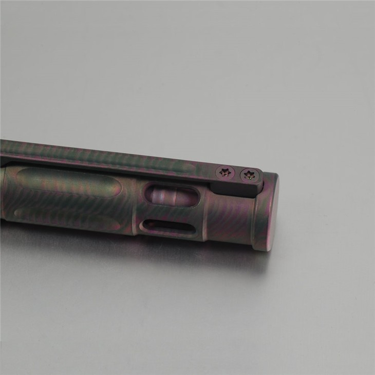 Tactical pen self defense tool for emergency military titanium pen duble use