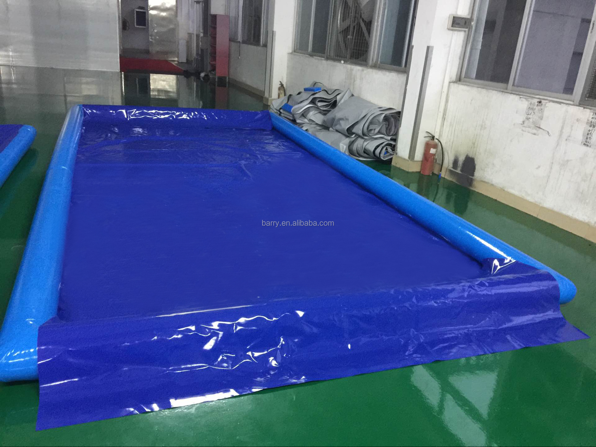 PVC Portable Inflatable Car Wash Containment Mat With Water Reclamation