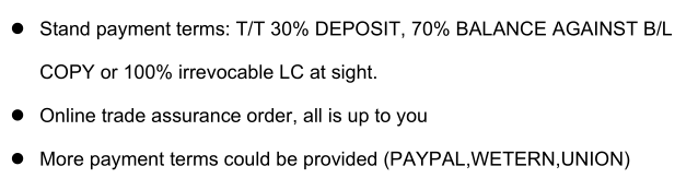 payment term