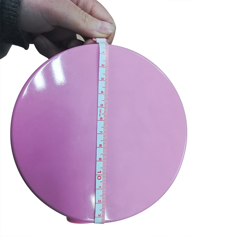 0.23mm thickness color printing round tin canister for food