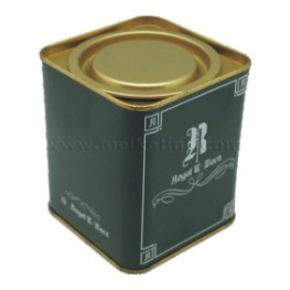 tea tin canister can