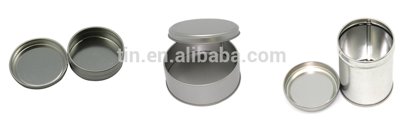 circle tin box