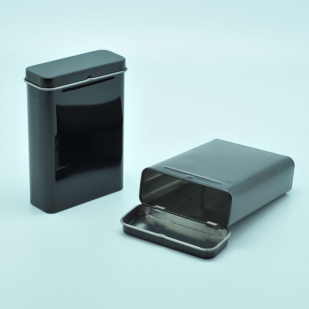 Food grade customized small food safe tin can with cap