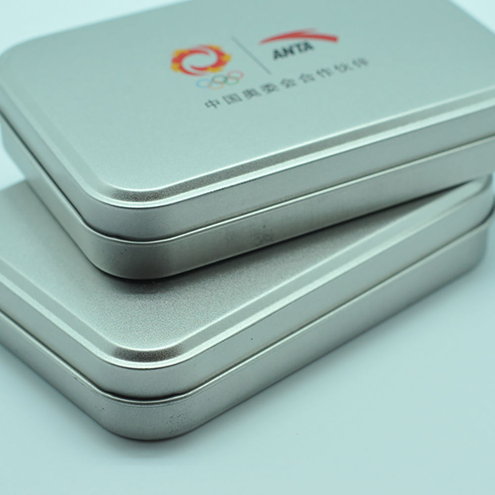 Customized blank credit card tin metal card holder with slot