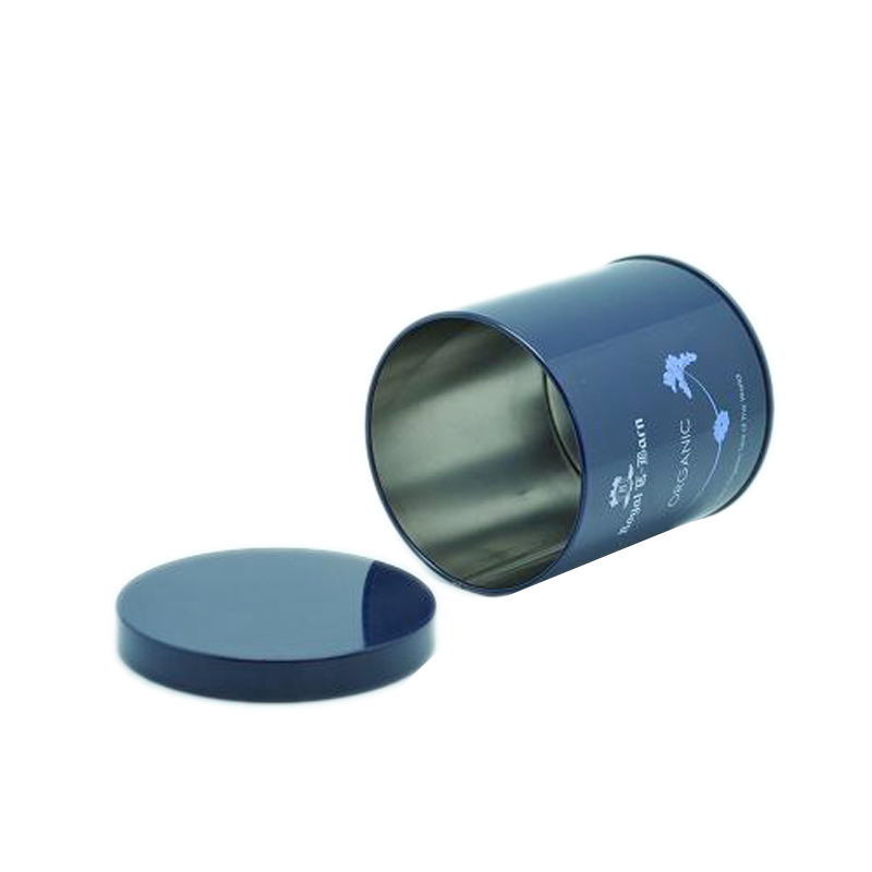 D88mm small food grade round tea tin box for flower tea