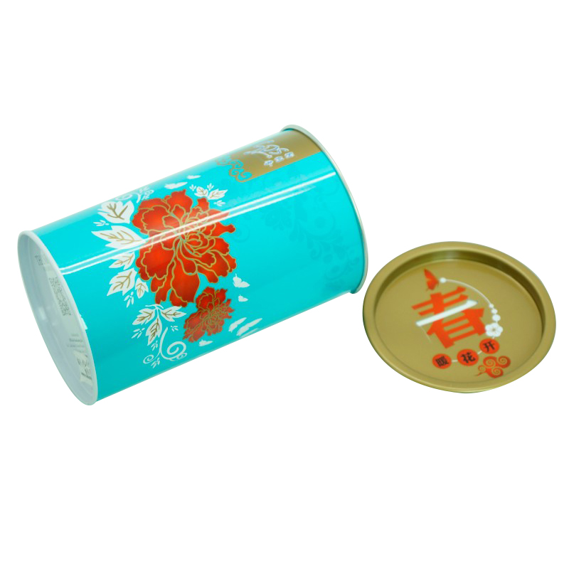 Hot wholesale round empty cheap tin can piggy bank