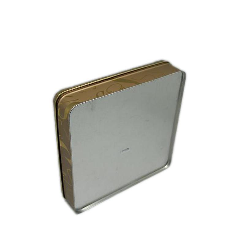 Wholesale square sanitary pad tin box with customized painting