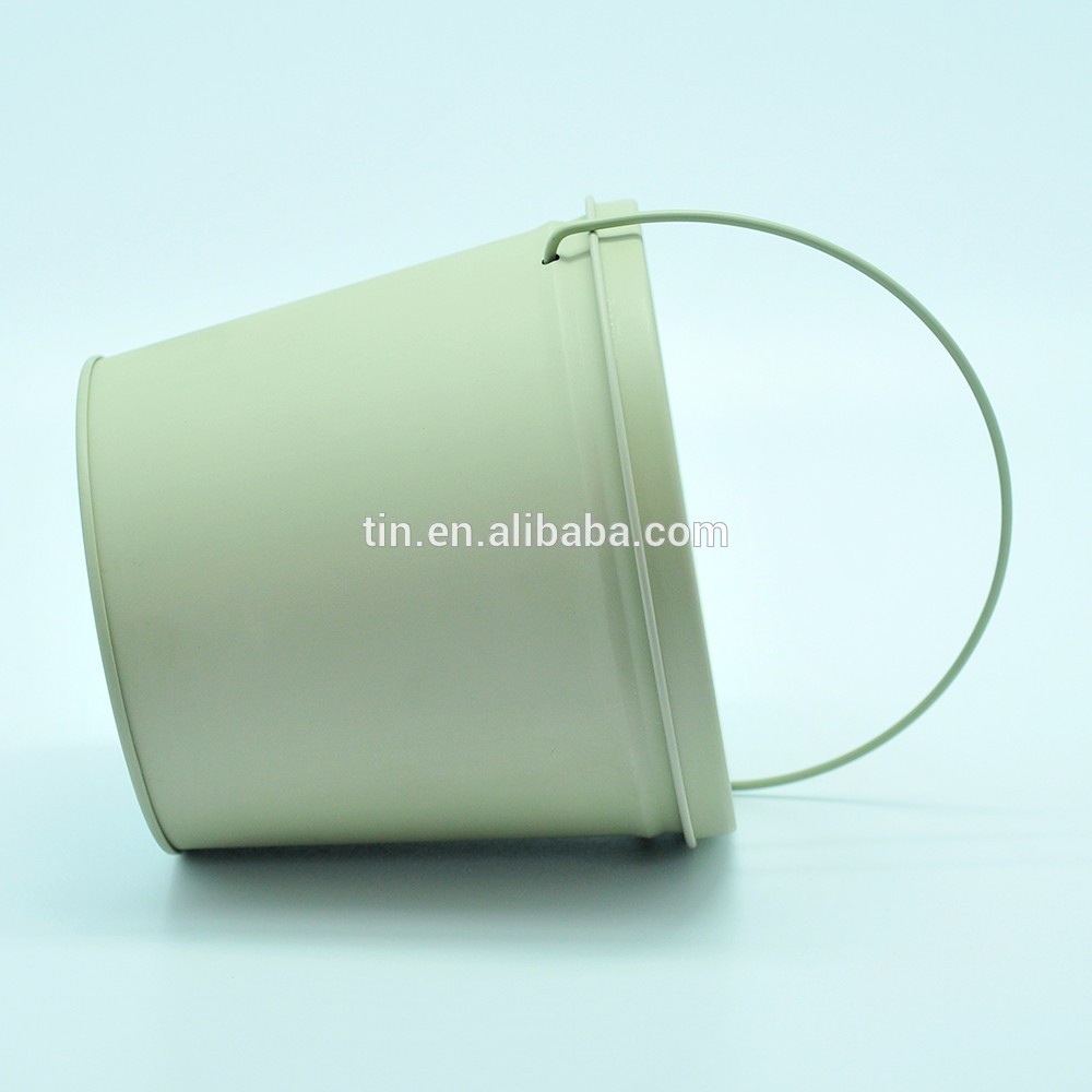 Custom cinema movie souvenir gift tinplate bucket for popcorn