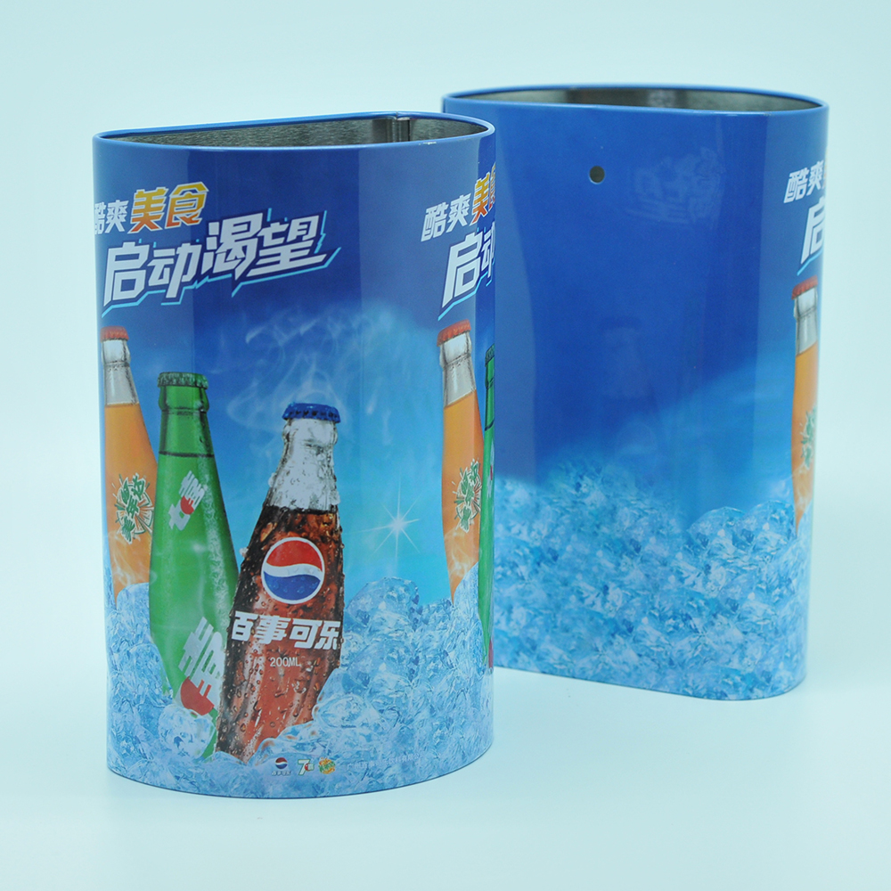 Factory direct small champagne beer ice bucket tin