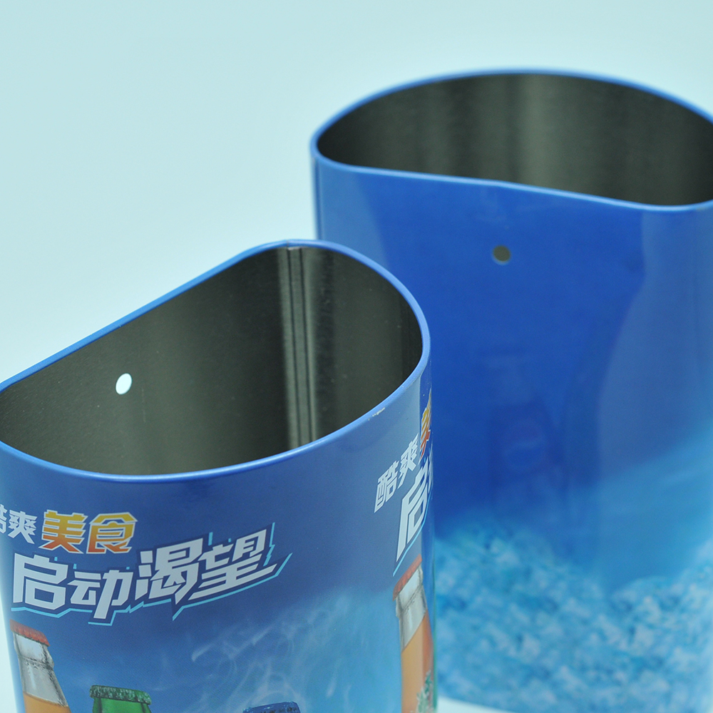 Factory direct small champagne beer ice bucket tin