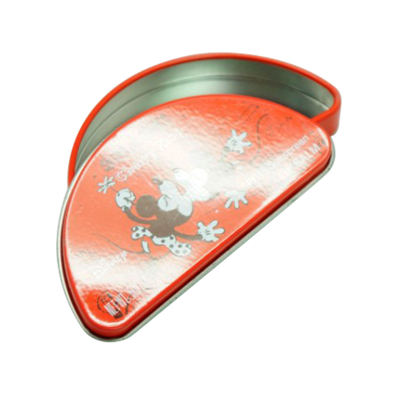 Half round shape printing mini tin gift box for candy