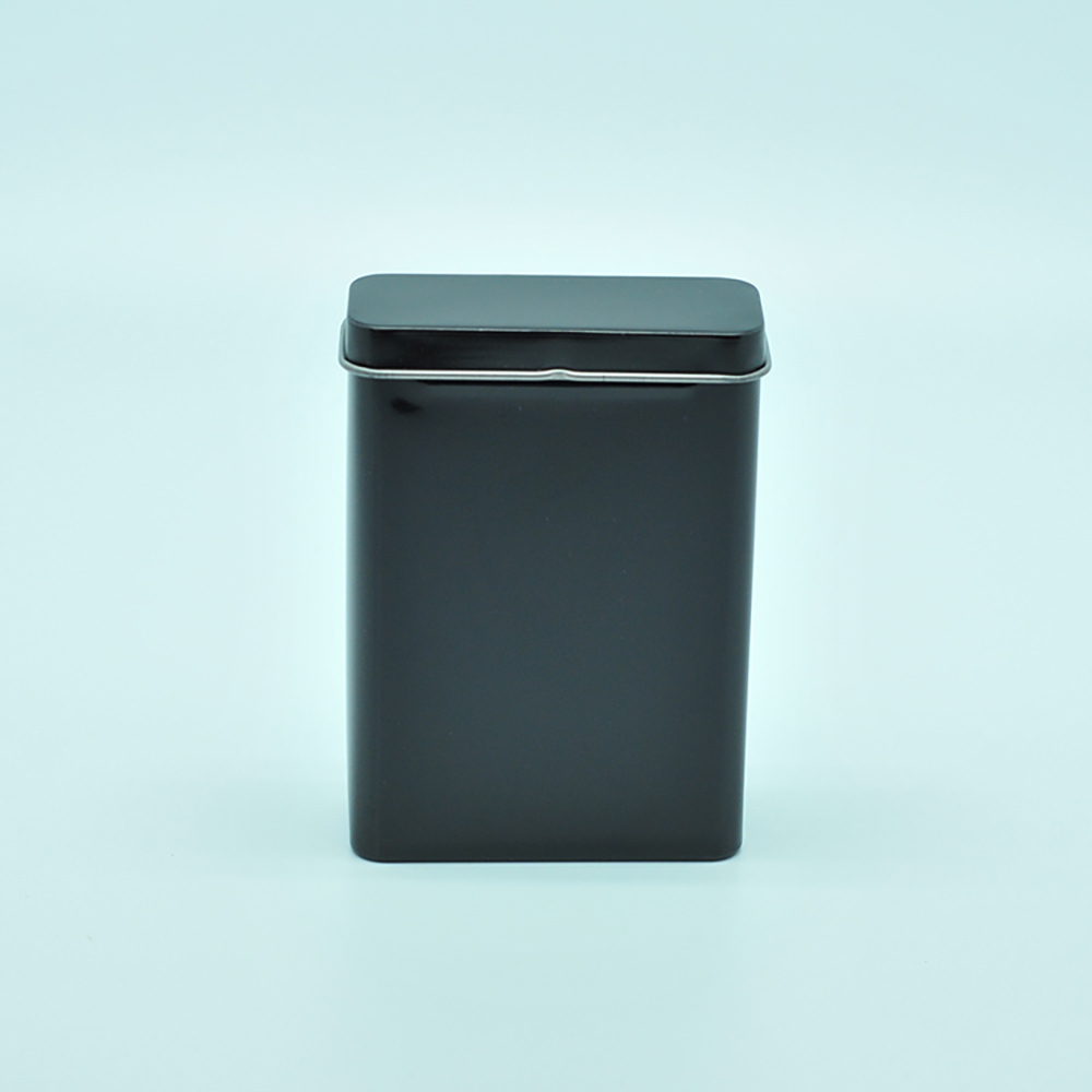 CMYK custom logo rectangle metal tin snus cans for carrying