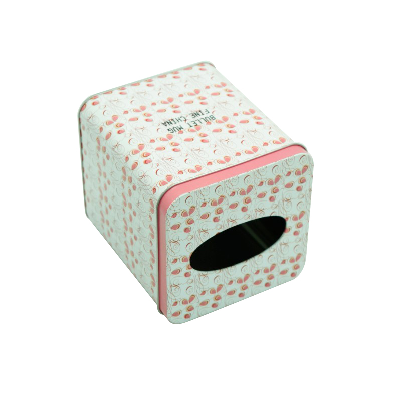 Printing square napkin holder cheap tissue tin box for home