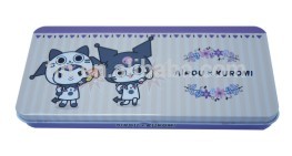 Custom Printed Metal Tin Pencil Cases with Hinge