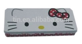 Custom Printed Metal Tin Pencil Cases with Hinge