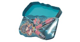 custom printed cool metal pencil cases for teenagers