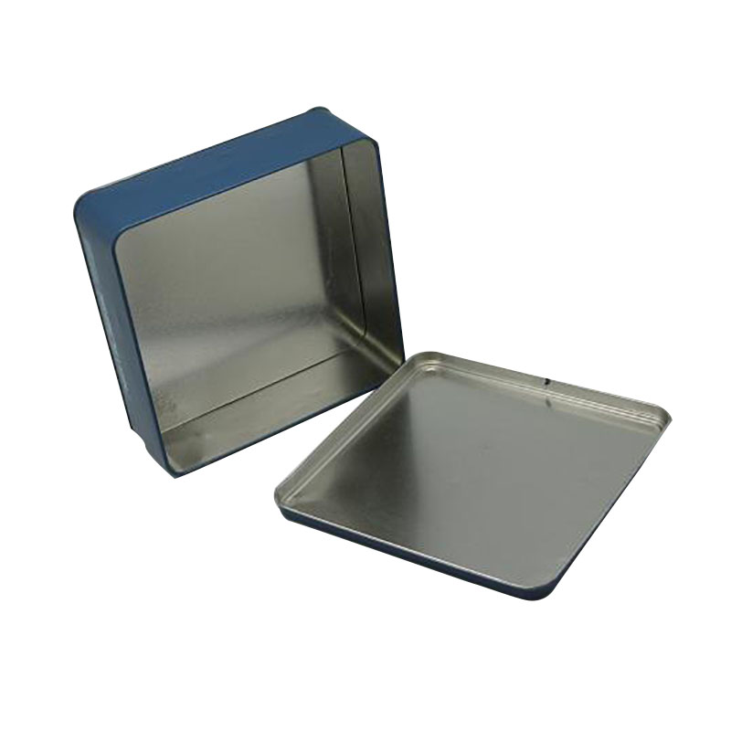 Customizable 130mm seam plain square metal tin cans for sale