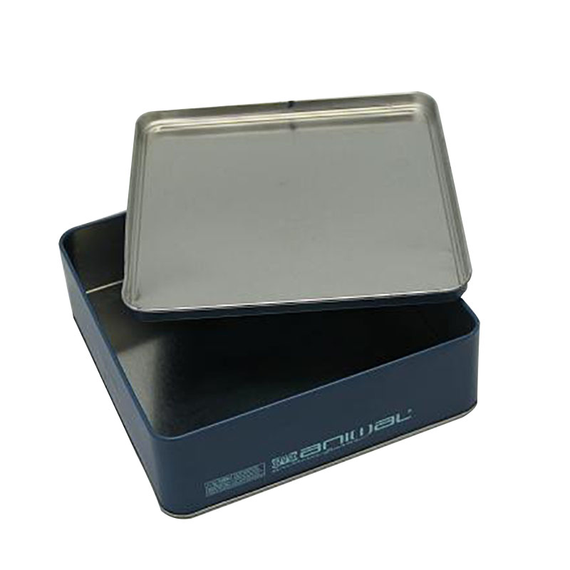 Customizable 130mm seam plain square metal tin cans for sale