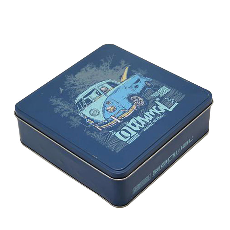 Customizable 130mm seam plain square metal tin cans for sale