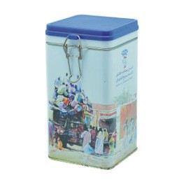 Packaging square tea candy biscuit coffee tin jar