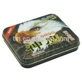 custom printed cigar tin box with hinge
