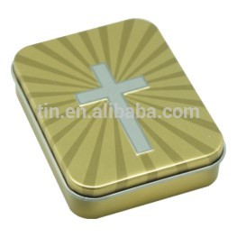 custom printed cigar tin box with hinge