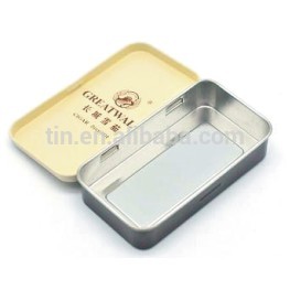 custom printed cigar tin box with hinge