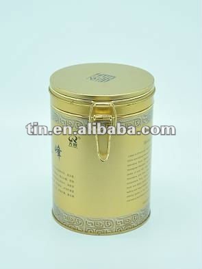 Top food grade square metal tin boxes for tea coffee gift