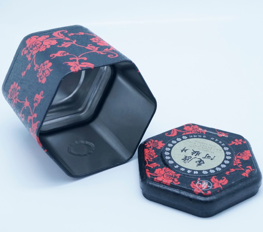 Top food grade square metal tin boxes for tea coffee gift