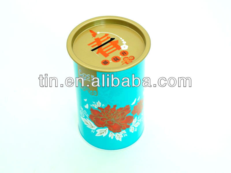 Coin can money box tin can coin bank collection boxes