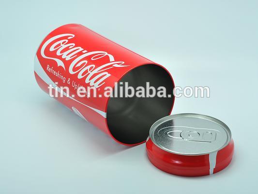Coin can money box tin can coin bank collection boxes