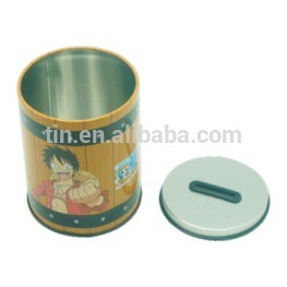 custom rectangle metal money saving box