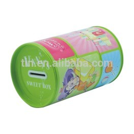 custom rectangle metal money saving box