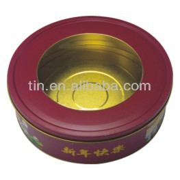 smart innovative transparent window tin box