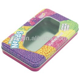 smart innovative transparent window tin box