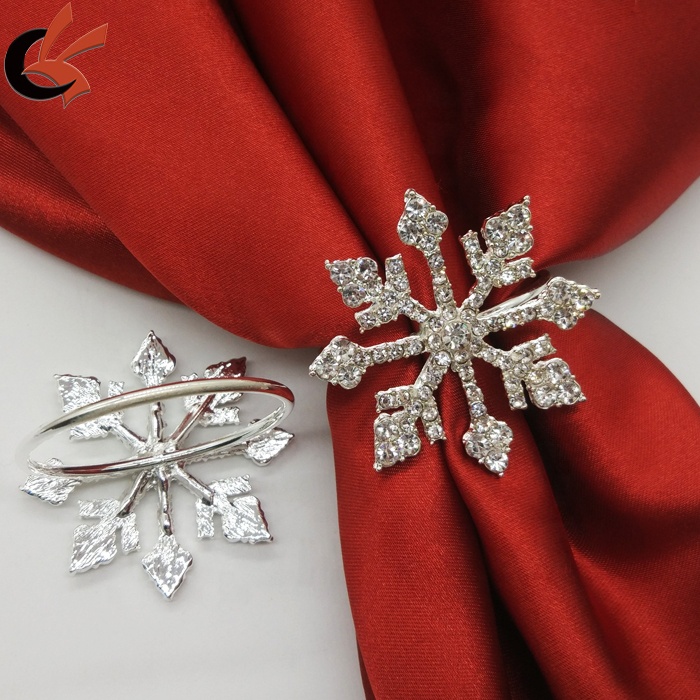 snowflake rhinestone napkin ring front and back view.jpg