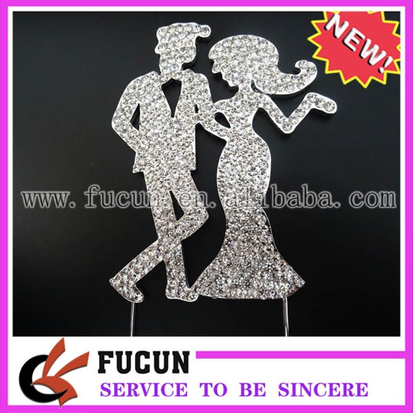 rhinestone bride and bridegroom cake topper d1 .jpg