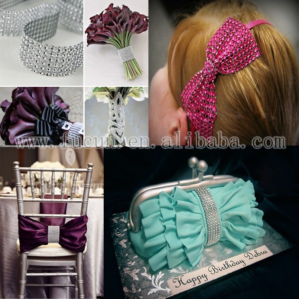 DIAMOND MESH WRAP ROLL SPARKLE RHINESTONE Crystal Ribbon usage.jpg
