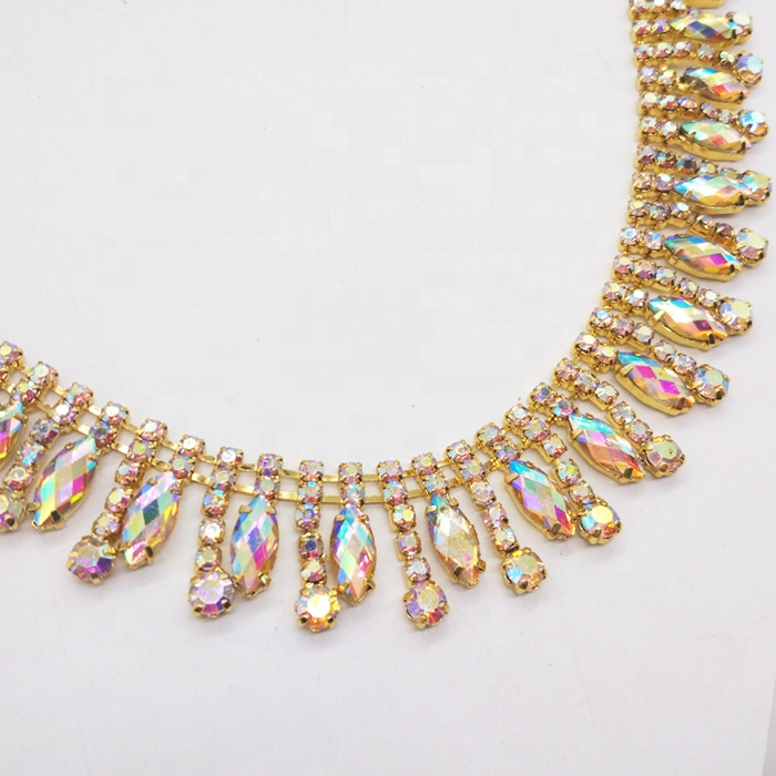 2019 new rhinestone yellow AB resin trim.jpg